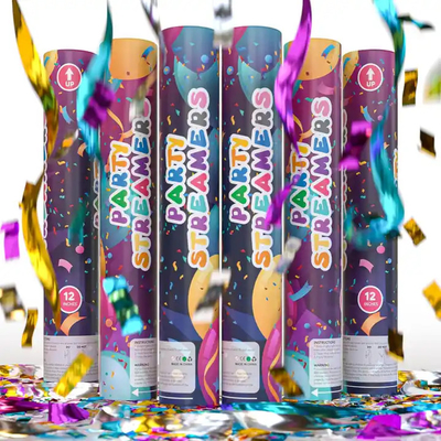 Dobra cena. Nowy projekt Fabryka Papier Streamers konfetti Party Popper Confetti Cannon w Internecie