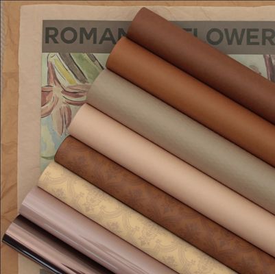 Dobra cena. 58CM * 58CM Niestandardowy papier opakowaniowy z serii Maillard dla kwiaciarzy DIY Owinięcie kwiatów w Internecie