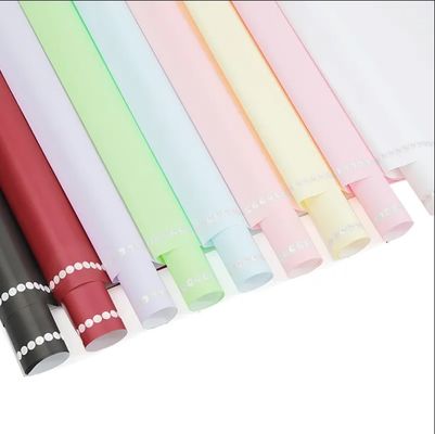 Dobra cena. Perłowy wzór wodoodporny koreański papier Ouya Papier do pakowania świeżych kwiatów DIY Materiał kwiatowy Papier do pakowania bukietów w Internecie