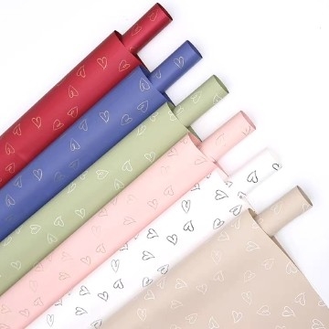 Lizhiran kochanie wodoodporny bukiet miłości papier do pakowania kwiat papier do sklepu kwiatowy kwiat materiał opakowaniowy