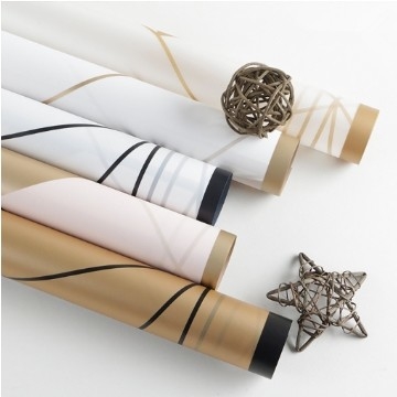 Dobra cena. Lizhiran róg złota krawędź koreański papier wodoodporny kwiat opakowania papier mat material bukiet kwiatów sklep kwiatów papier w Internecie