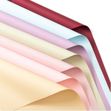 Dobra cena. Czysty kolor papier Ou Ya papier owijający kwiaty papier owijający kwiaty papier otwierający koszyk kwiatowy prezent materiał kwiatowy róża stylu koreańskiego pierwsza miłość w Internecie