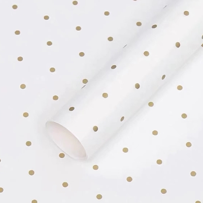 Dobra cena. Polka Dot Świeże Kwiatowe Papier Opakowaniowy wodoodporny Buchet w stylu europejskim Opakowanie Zamówienie na zamówienie w Internecie