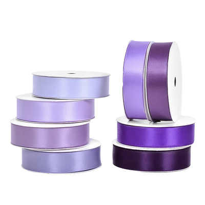 Dobra cena. Fairy Purple Ribbon Baking Packaging DIY Handmade Hair Accessories Color Ribbon Bouquet Binding Decorative Packaging Material Color Ding Belt Wyroby ręczne do włosów w Internecie