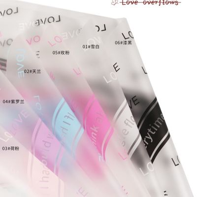 Dobra cena. Przesyłka Dzień Miłości wyznania papieru matowego list kwiatowy papier do pakowania, hurtowe materiały do sklepów z kwiatami, bukiety, opakowania dla prezentów w Internecie