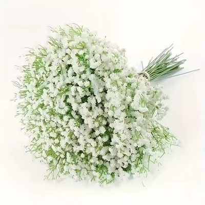 Dobra cena. SuperZ Baby Breath Realistyczne sztuczne kwiaty Gypsophila Buzki z weselnym przyjęciem Dekoracja ogrodowa Dekoracja domowa na Wielkanoc w Internecie