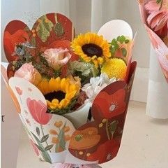 Dobra cena. Papier do pakowania kwiatów, papier kraft do języków letnich w Internecie