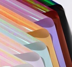 Dobra cena. Kolorowy film iluzyjny Tęczowy Film Artystyczny Papier Kwiatowy Papier Opakowaniowy w Internecie