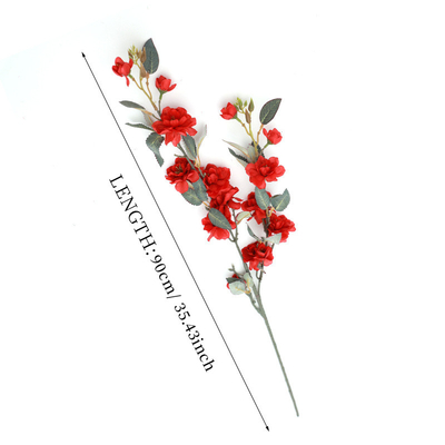 Dobra cena. Symulacja dekoracji ślubnej Camellia Fake Flower Hotel Scenery ślubne Simulacja kwiatów Plastykowy sklep Dekoracja sufitu Fake Flower w Internecie