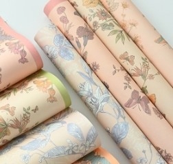 Dobra cena. Mihua Ji Kraft Papier Kwiatowy Układ Kwiatowy Papier Opakowaniowy w Internecie