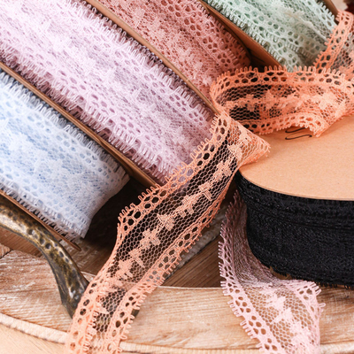 Pustka koronka koronka koronka koronka wstążka DIY Lolita ubrania rękaw krawędź akcesoria łuk akcesoria włosy opakowania prezentów