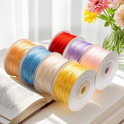 Dobra cena. Rzemiosła DIY Essential 0,3cm Polyester Webbing dla odzieży i akcesoriów do włosów w Internecie