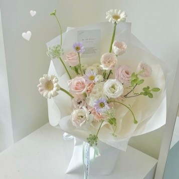 Dobra cena. 57*57cm Macaron Extra Thick Pearl Film Floral Flower Packing Paper z wieloma kolorami w Internecie