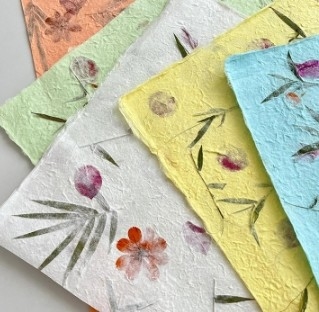 Festiwal Kwiatów Tekstura liści Papier opakowaniowy kwiatów w wielu kolorach