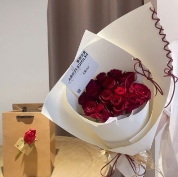 57*57cm Kraft Paper Internet Celebrity Balet Style DIY Kwiatowy Papier Owinięty Kwiatami