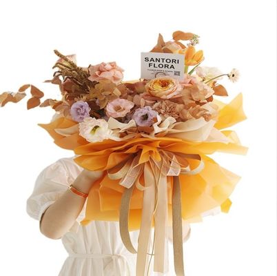 Dobra cena. Gęstszy koreański papier wegetariański 58*58cm wodoodporny papier matowy do pakowania kwiatów w Internecie