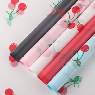 Dobra cena. 57*57cm Partysu Three Dimensional Linen Paper Waterproof Floral Flower Packaging Paper for Party Decorations w Internecie