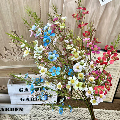 Dobra cena. Symulacja śliwki australijskiej, kwiat sztuczny, produkt gotowy na ślub, układ kwiatowy, kwiat krajobrazowy, uczucie wysokiej klasy, pokój dzienny, dekoracja bukietu kwiatów w Internecie