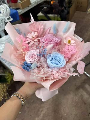 Dobra cena. Inkjet Handmade Dongba Paper Floral Flower Packaging Paper for Bouquet Packing in Many Colors w Internecie