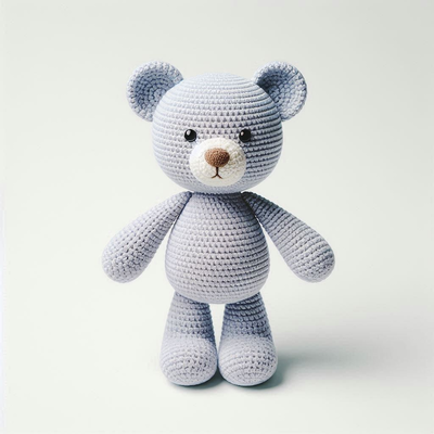 Dobra cena. Ręcznie szydełkowany miś Amigurumi szydełkowa lalka dziecko miękki miś zabawka w kształcie zwierzątka dla dzieci w Internecie