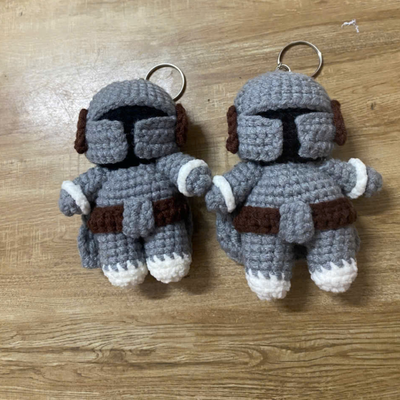 Dobra cena. Ręcznie wykonana wełna 3D Amigurumi lalka na zamówienie dziana zabawka przędza prezent dekoracja TUYET DUNG CBL-1 Made in Vietnam w Internecie