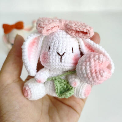 Dobra cena. Małe wiórowane miękkie zwierzę z dzianinami Amigurumi Halloween zabawki Kitting Spud Tattie wypełnione bawełniane lalki w Internecie