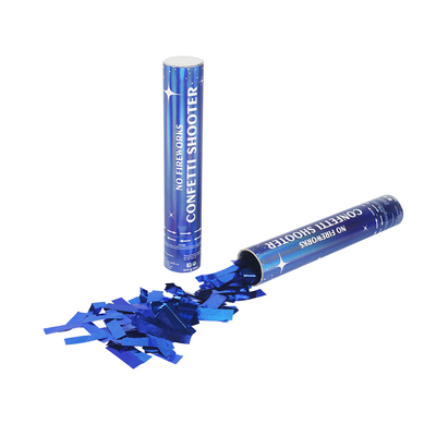 Dobra cena. 12-calowy niebieski konfetti Cannon Wedding Club Celebration Confetti Poppers w Internecie