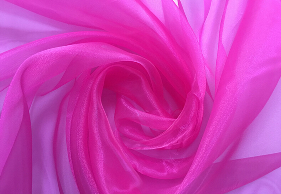 Dobra cena. 50GSM Organza Tulle Rolls Antystatyczne Do Dekoracji Wydarzeń w Internecie