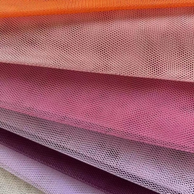 Dobra cena. 100% nylon 40D sześciokąty Organza Tulle Rolls 60 cali 72 cale Wide Tulle w Internecie