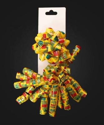 Dobra cena. 10mm Celebration Day Dekoracyjna wstążka do pakowania prezentów Curly Ribbon Gift Bow w Internecie